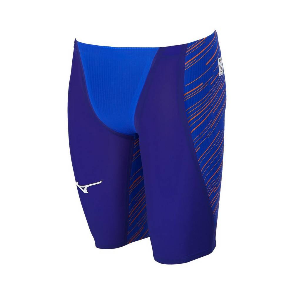 Traje de baño Mizuno GX-Sonic III ST Jammer Para Hombre Azul Rey/Naranjas 6137502-WL